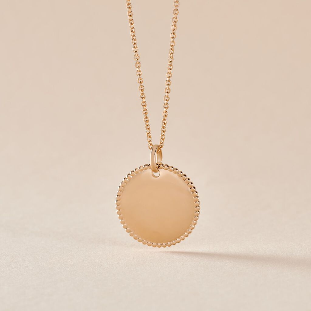 Pendentif Lulu Plaque Or Doré - Pendentifs Naissance Femme | Histoire d’Or