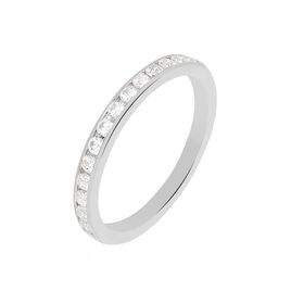 Alliance Laurie Tour Complet Or Blanc Diamant - Alliances Femme | Histoire d’Or