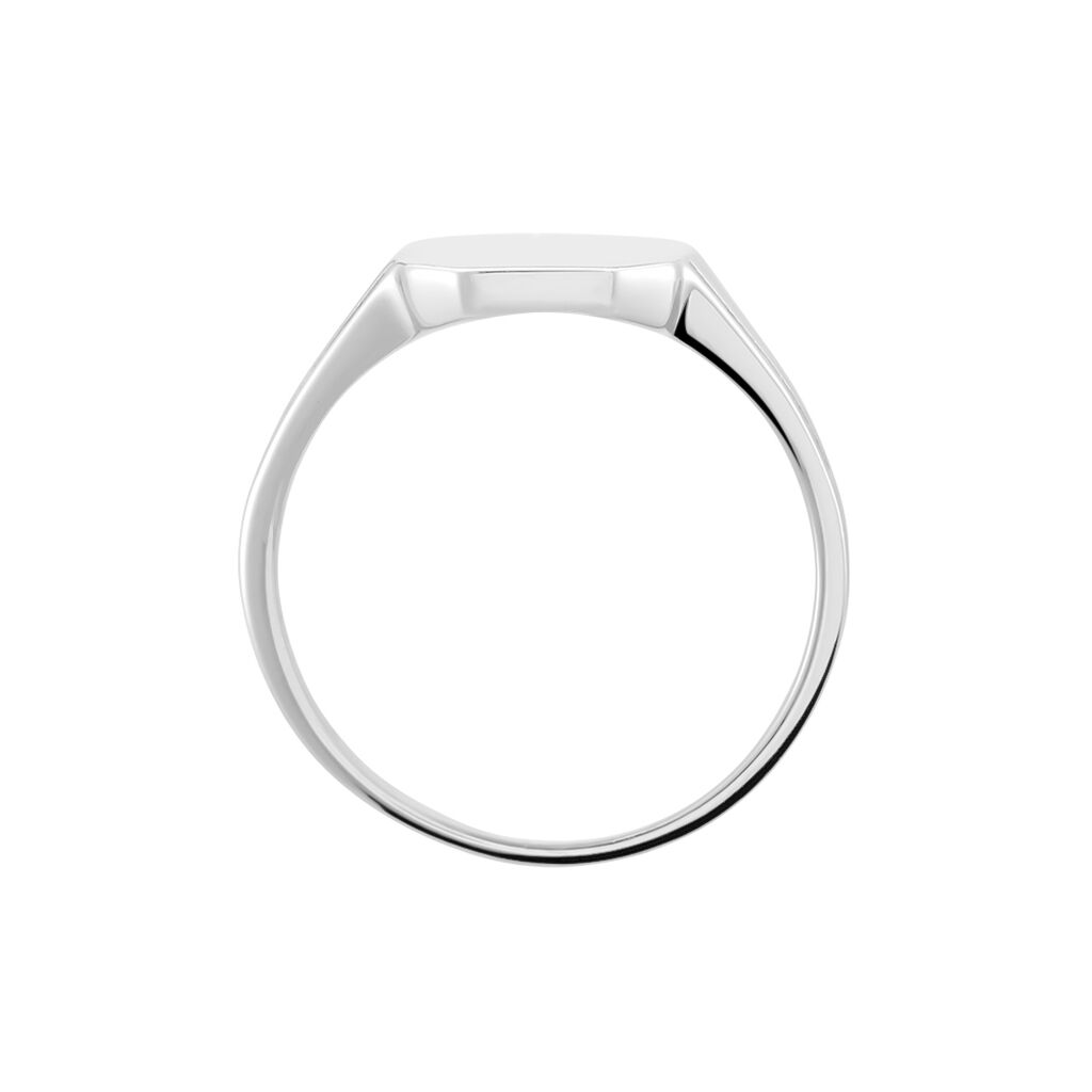 Chevalière Kaleo Argent Blanc - Chevalières Homme | Histoire d’Or