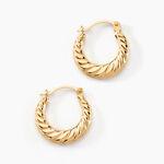 Cr&eacute;oles Morna Or Jaune - Boucles d'oreilles cr&eacute;oles Femme | Histoire d&rsquo;Or