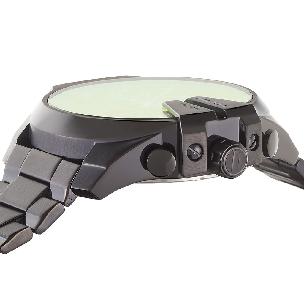 Montre Diesel Mega Chief Noir - Montres Homme | Histoire d&rsquo;Or