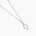 Collier Argent Blanc Oxyde De Zirconium - Colliers fantaisie Femme | Histoire d&rsquo;Or
