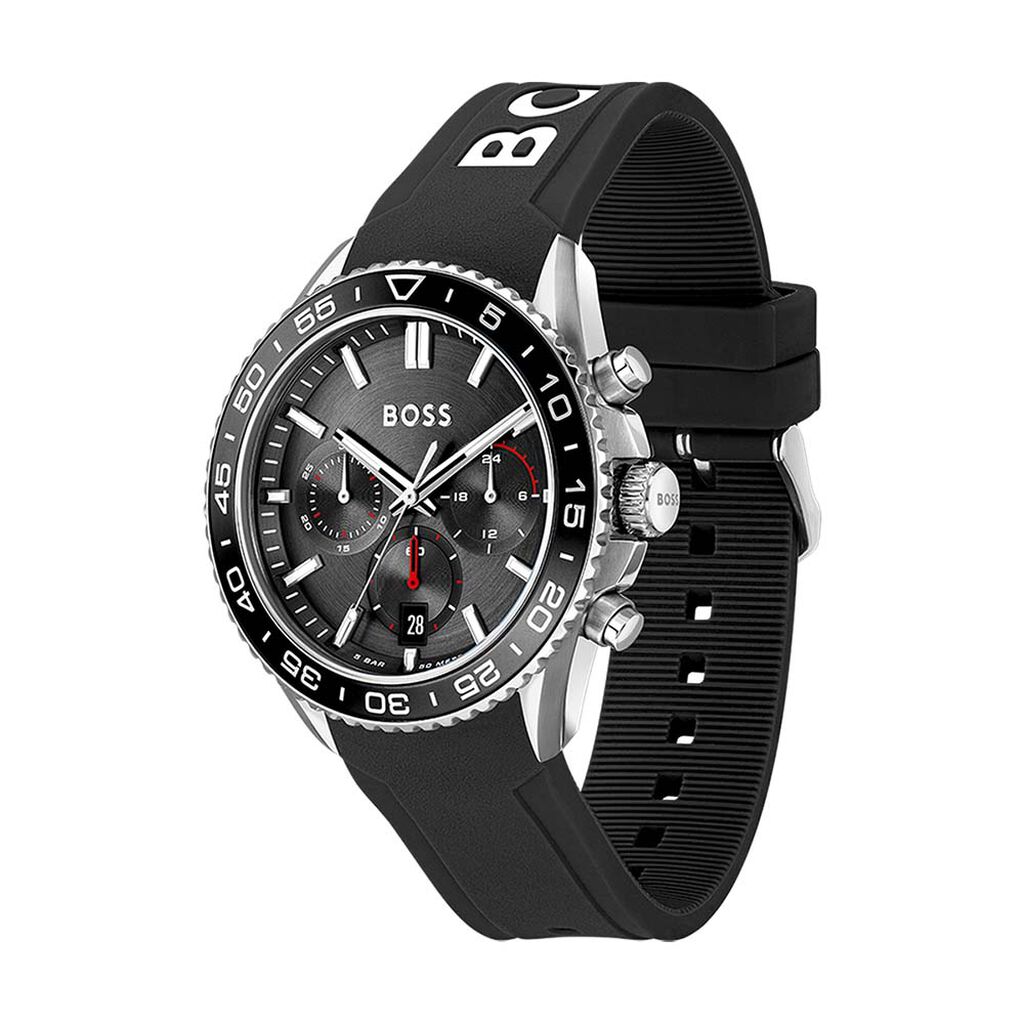 Montre Boss Runner Noir - Montres Homme | Histoire d’Or