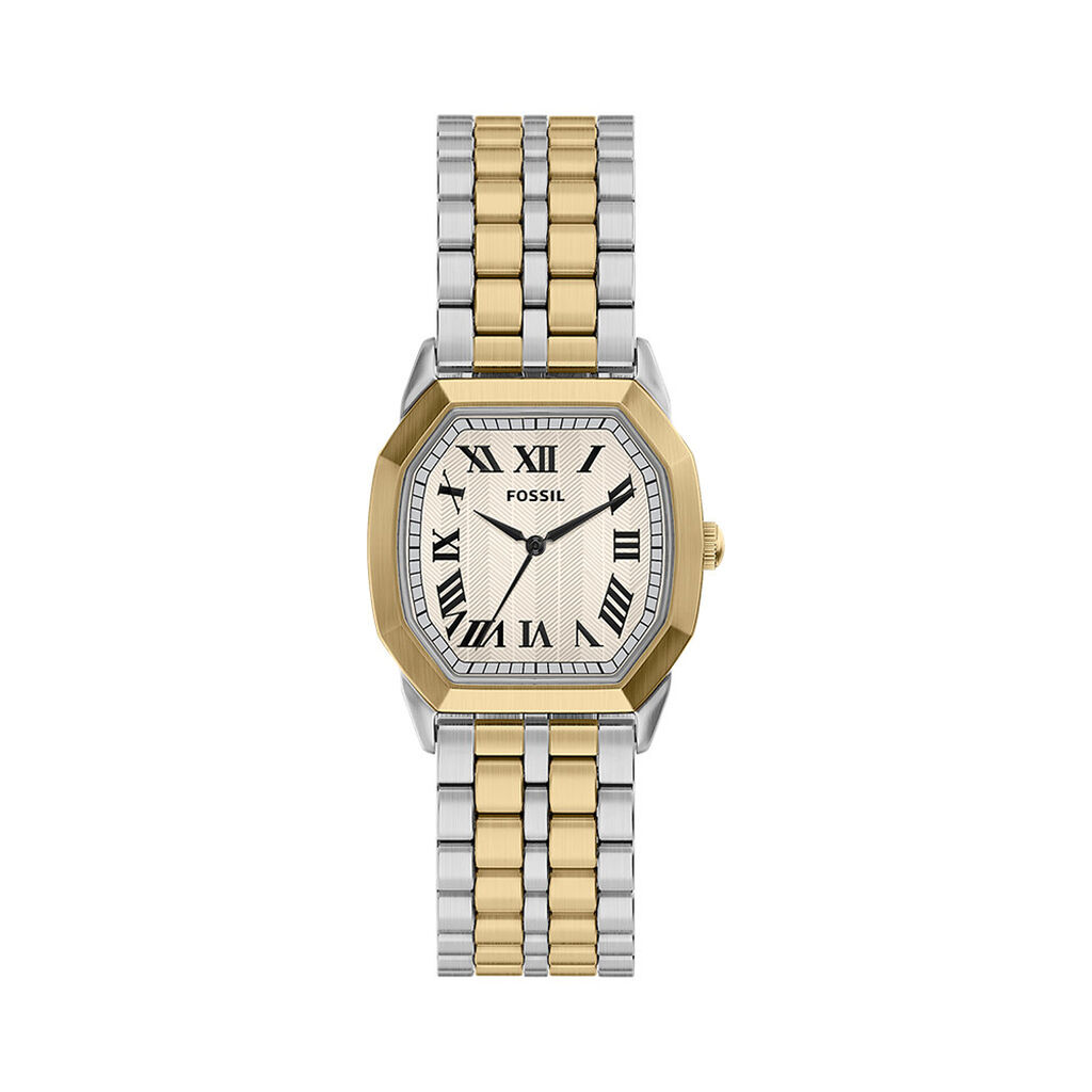 Montre Fossil Harlow Homme Cr&egrave;me - F&ecirc;te des p&egrave;res Homme | Histoire d&rsquo;Or