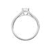 Bague Solitaire Hamane Argent Blanc Oxyde De Zirconium - Bagues solitaires Femme | Histoire d’Or