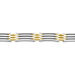 Bracelet Jourdan Rio Acier Bicolore - Bracelets Homme | Histoire d’Or