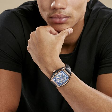 Montre Montignac dt Automatique Bleu - Montres Homme | Histoire d’Or