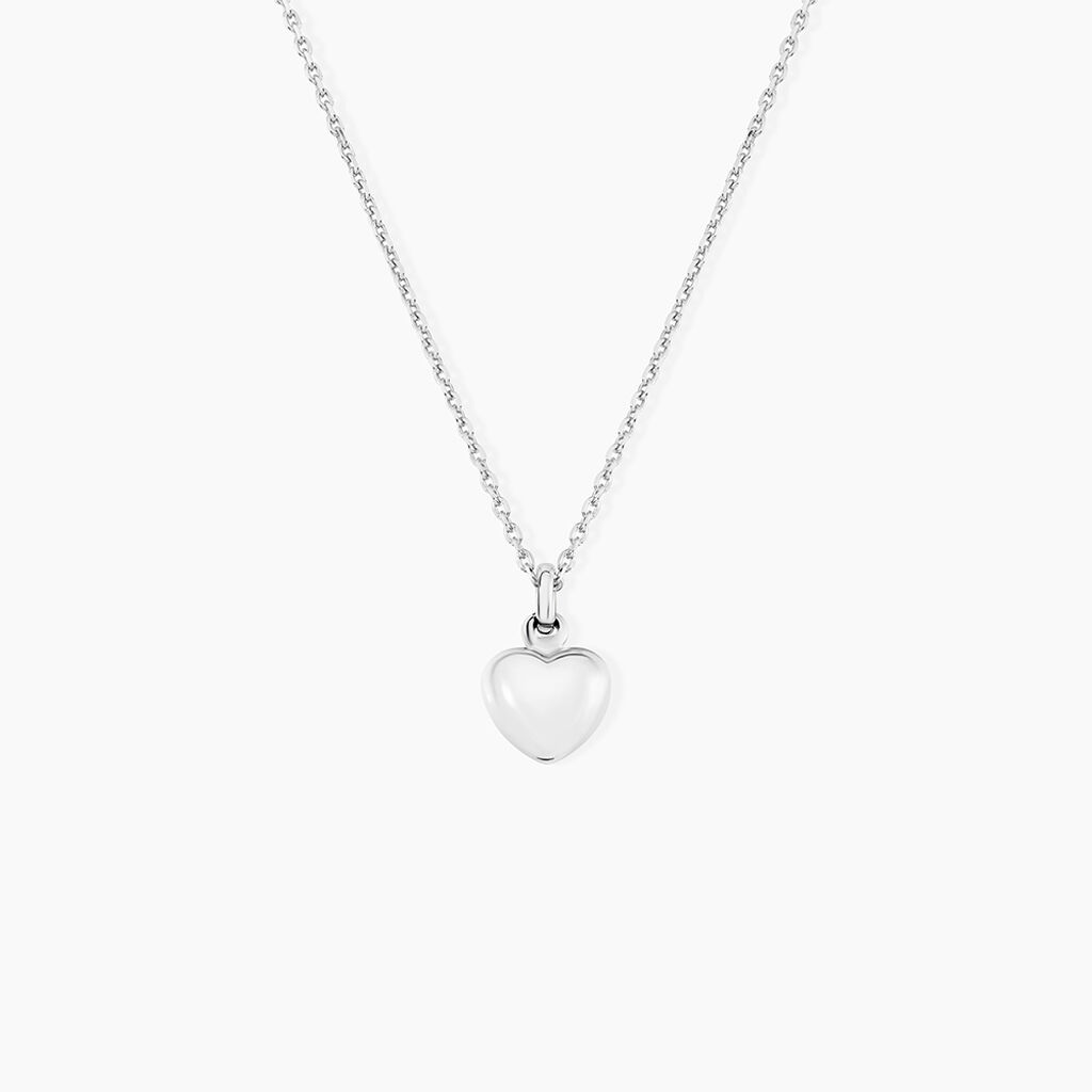 Collier Barbara Argent Blanc - Colliers fantaisie Femme | Histoire d&rsquo;Or