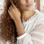 Bracelet Cleofee Argent Blanc - Bracelets Femme | Histoire d&rsquo;Or