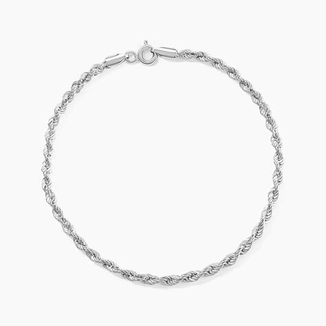 Bracelet Jerry Or Blanc - Bracelets chaîne Femme | Histoire d’Or