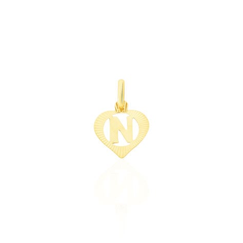 Pendentif Eudocie Coeur Lettre Or Jaune - Pendentifs Famille | Histoire d’Or