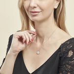 Collier Argent Eugenien Oxydes De Zirconium - Colliers fantaisie Femme | Histoire d&rsquo;Or
