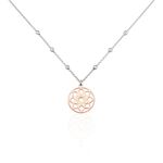 Collier Argent Bicolore Vicencio - Colliers fantaisie Femme | Histoire d&rsquo;Or