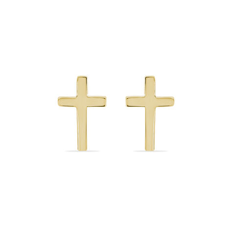 Boucles D'oreilles Jennyfer Plaqué Or Jaune - Boucles d'oreilles fantaisie Femme | Histoire d’Or