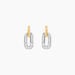 Boucles D'Oreilles Puces Or Jaune Oxyde De Zirconium - Clous d'oreilles Femme | Histoire d’Or