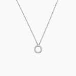 Collier Enorig Argent Blanc Oxyde De Zirconium - Colliers fantaisie Femme | Histoire d&rsquo;Or
