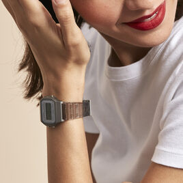 Montre Casio Collection Vintage Edgy Gris - Montres Famille | Histoire d’Or
