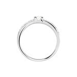 Bague Solitaire Maevane Argent Blanc Oxyde De Zirconium - Bagues solitaires Femme | Histoire d&rsquo;Or