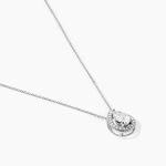 Collier Pilar Argent Blanc Oxyde De Zirconium - Colliers fantaisie Femme | Histoire d&rsquo;Or