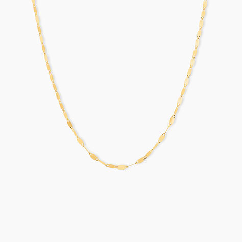 Chaîne Camelie Maille Lumina Or Jaune - Chaines Femme | Histoire d’Or