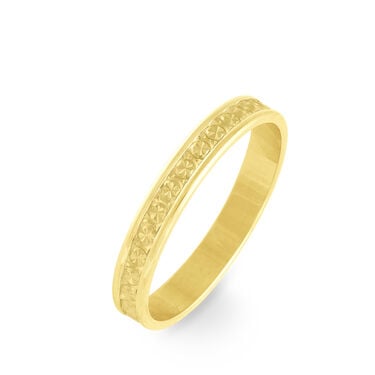 Alliance Laura Ruban Plat Or Jaune