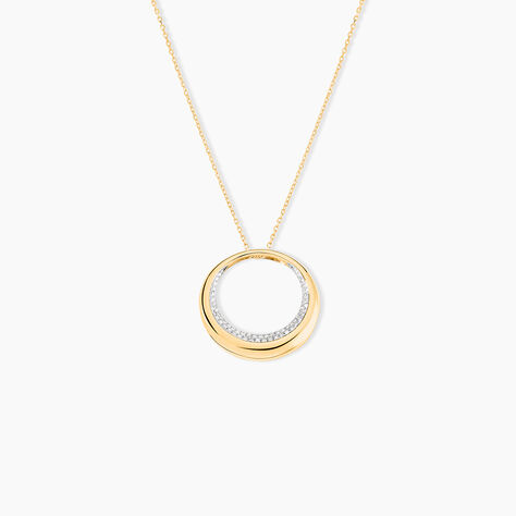 Collier Batoul Or Jaune Diamant - Colliers Femme | Histoire d&rsquo;Or