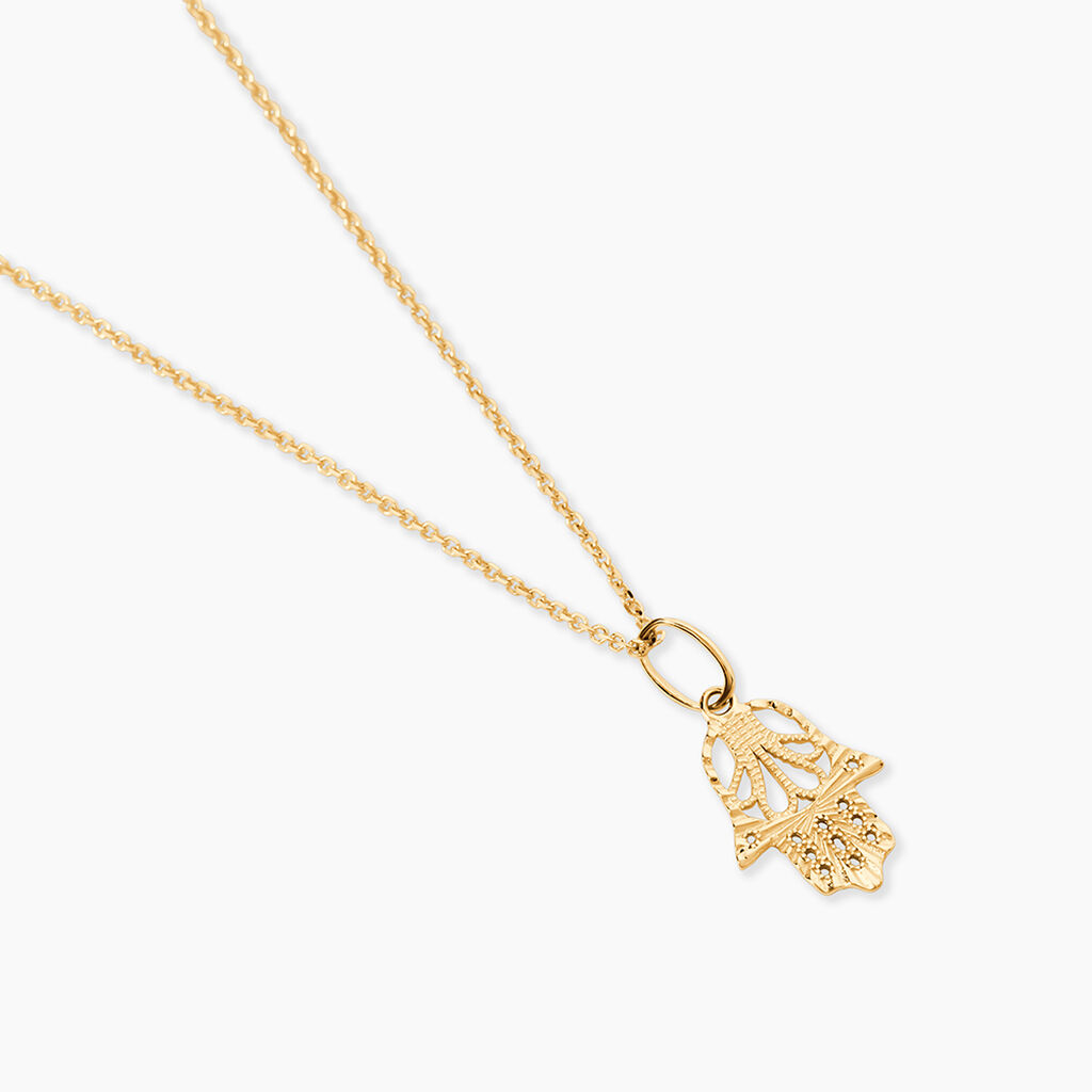 Pendentif Fatima Or Jaune - Pendentifs Femme | Histoire d&rsquo;Or
