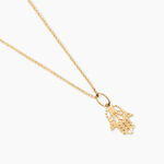 Pendentif Fatima Or Jaune - Pendentifs Femme | Histoire d&rsquo;Or