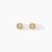 Boucles D'oreilles Puces Fatiana Or Jaune Diamant - Clous d'oreilles Femme | Histoire d’Or