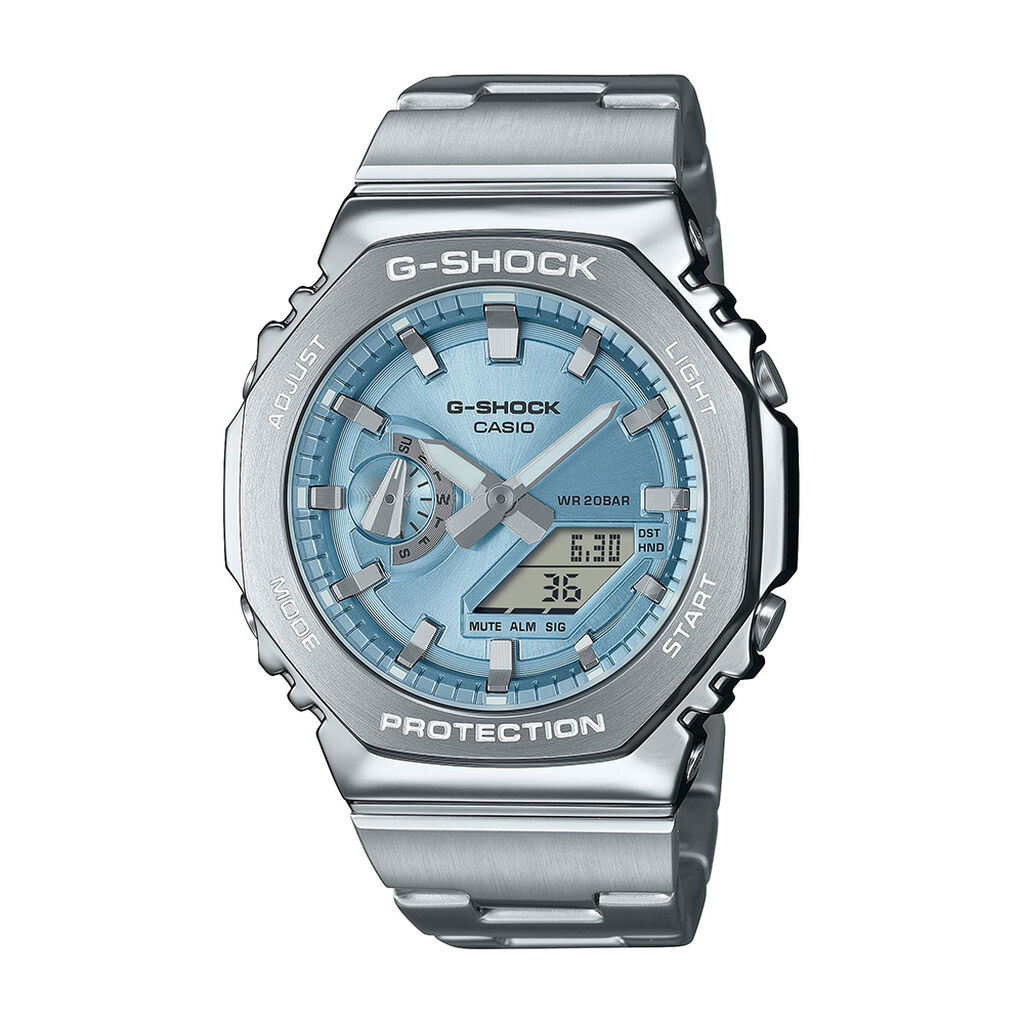 Montre Casio G-shock Bleu Sky - Montres Homme | Histoire d&rsquo;Or