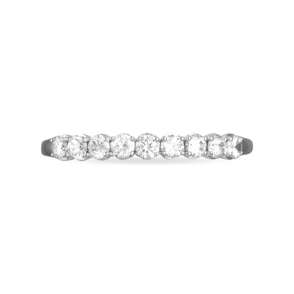 Alliance Eloise Or Blanc Diamant - Alliances Femme | Histoire d&rsquo;Or