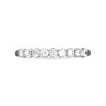 Alliance Eloise Or Blanc Diamant - Alliances Femme | Histoire d&rsquo;Or