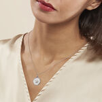 Pendentif Hannae Or Blanc - Pendentifs Bapt&ecirc;me Famille | Histoire d&rsquo;Or