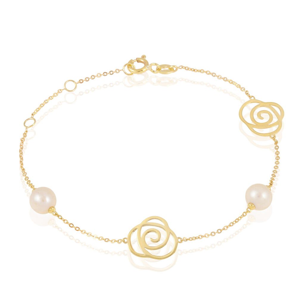 Bracelet Evaleen Or Jaune Perle De Culture