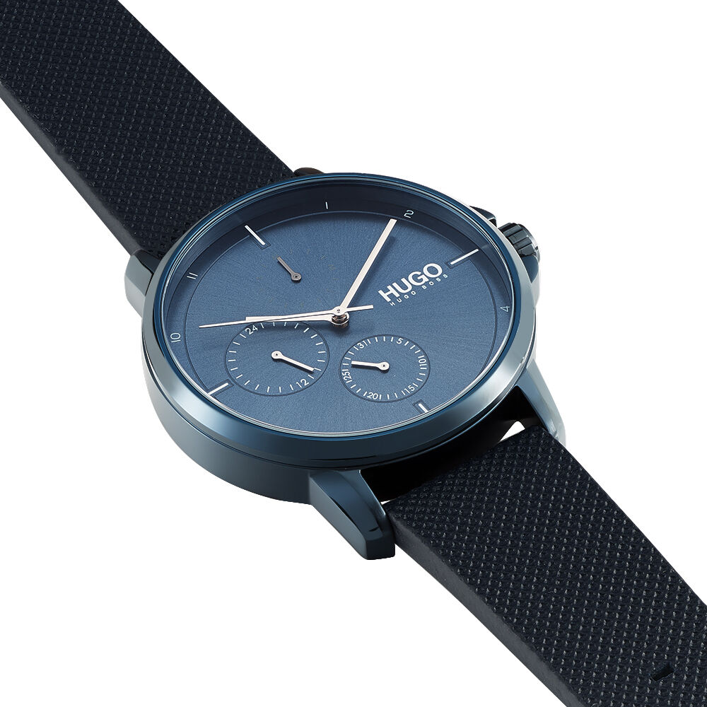 Montre hugo boss fond bleu store