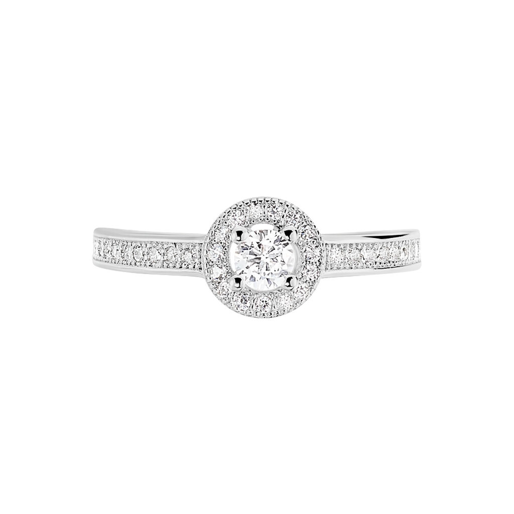 Bague Mélissande Argent Blanc Oxyde De Zirconium - Bagues avec pierre Femme | Histoire d’Or
