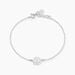 Bracelet Maylie Argent Blanc - Bracelets Femme | Histoire d’Or
