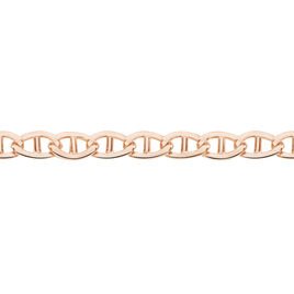 Chaîne Capucin Maille Marine Plate Or Rose - Chaines Femme | Histoire d’Or