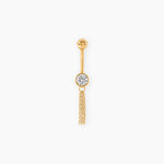 Piercing Rexanne Or Jaune Oxyde De Zirconium - Id&eacute;es cadeaux Femme | Histoire d&rsquo;Or