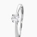 Bague Solitaire Aphrodite Or Blanc Diamant - Bagues solitaires Femme | Histoire d’Or