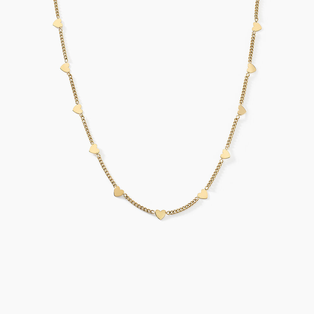 Collier Eva Acier Jaune - Nos bijoux iconiques Femme | Histoire d’Or
