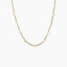 Collier Eva Acier Jaune - Colliers fantaisie Femme | Histoire d’Or
