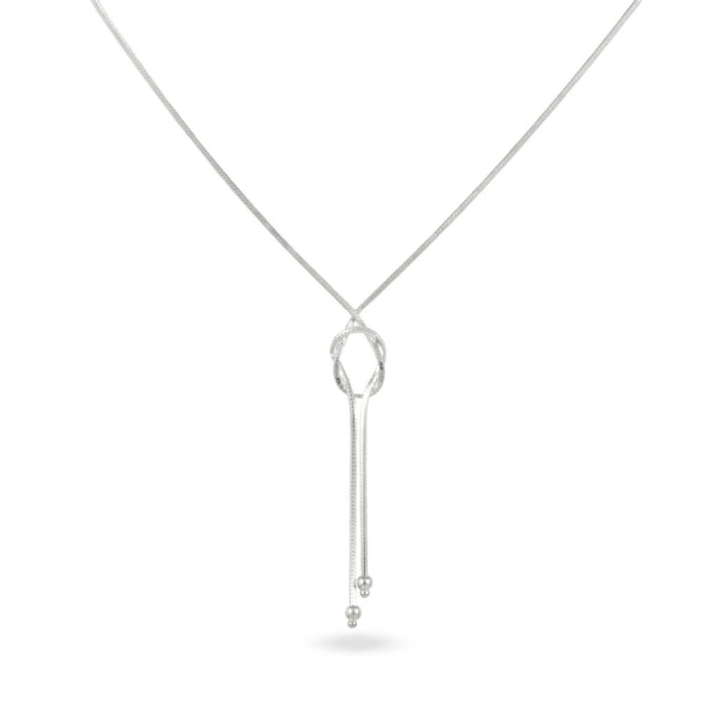 Collier Mariana Argent Blanc