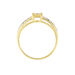 Bague Katherina Or Jaune Diamant - Bagues avec pierre Femme | Histoire d’Or