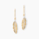 Boucles D'oreilles Pendantes Paola Or Jaune Diamant - Boucles d'oreilles pendantes Femme | Histoire d&rsquo;Or