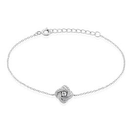 Bracelet Anasthase Argent Blanc Oxyde De Zirconium - Bracelets fantaisie Femme | Histoire d’Or