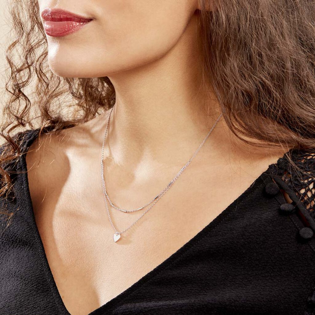 Collier Argent Dizier - Colliers fantaisie Femme | Histoire d’Or