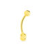 Piercing De Nombril Jan Or Jaune Oxyde De Zirconium - Bijoux Femme | Histoire d’Or