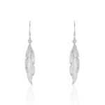 Boucles D'oreilles Pendantes Violka Argent Blanc - Boucles d'oreilles fantaisie Femme | Histoire d&rsquo;Or