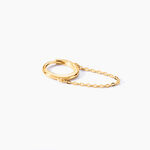 Bijou D'oreille Unitaire Or Jaune Brittani - Piercings d'oreilles Femme | Histoire d&rsquo;Or